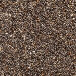 Chia,Seeds,Background.,Top,View