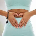 Woman,,Tummy,And,Heart,Hands,For,Digestion,At,Gym,,Gut