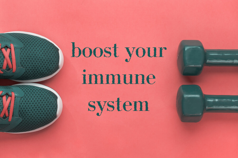 Boost,Your,Immune,System,-,Lettering,On,Banner,,Sports,And